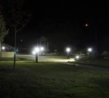 Bollard Led Light Outdoors Pyramid 14/19/24W Selectable 4200Lm 3CCT thumbnail 4