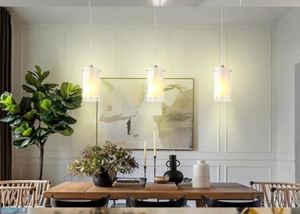 9W 800lm Modern Brushed Nickel Pendant Ceiling Lights thumbnail 4