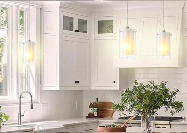 9W 800lm Modern Brushed Nickel Pendant Ceiling Lights thumbnail 3