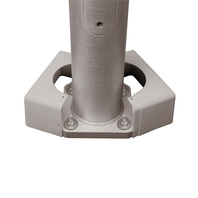 Light Post 20Ft AVG Anchor Base Aluminum Tapered Dark Aluminum thumbnail 7