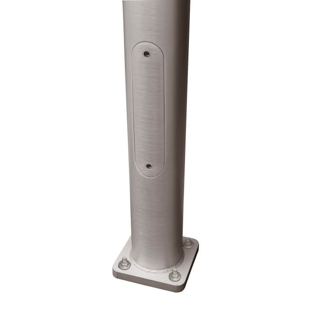 Light Post 20Ft AVG Anchor Base Aluminum Tapered Dark Aluminum thumbnail 9