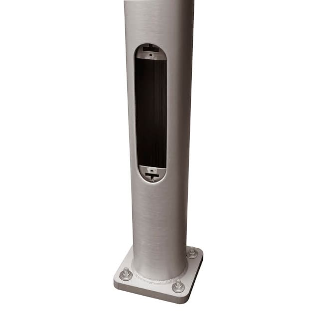 Light Post 20Ft AVG Anchor Base Aluminum Tapered Dark Aluminum thumbnail 10