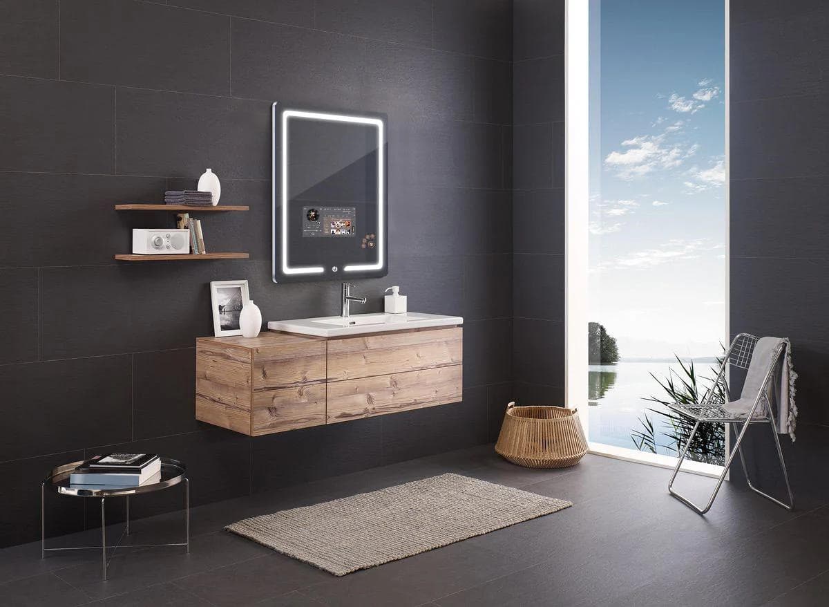 LED Smart Digital Touch Wall Mirror 25W 875Lm thumbnail 5