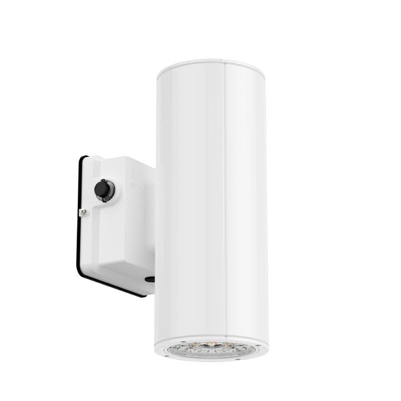 LED Wall Mount Cylinder Light 20/16/10W 3CCT 2800Lm Photocell White Finish thumbnail 2