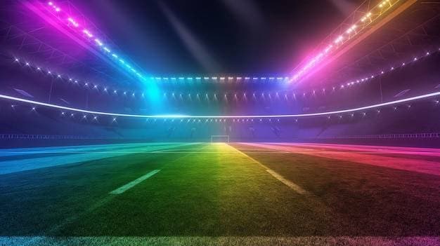 Stadium Lights Sports Lamp 800W RGBW DMX 131602Lm 200-480V IP66 thumbnail 3