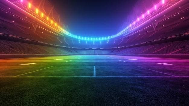 Stadium Lights Sports Lamp 800W RGBW DMX 131602Lm 200-480V IP66 thumbnail 4