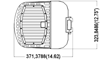 LED Flood Light 100W 15381 Lumens