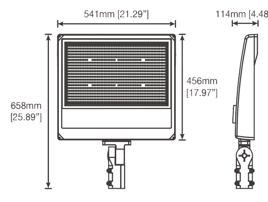 LED Flood Light 240/350/450W 30/40/50K Tunable