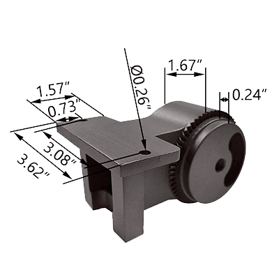 LED Flood Light Arm Connector for FUW