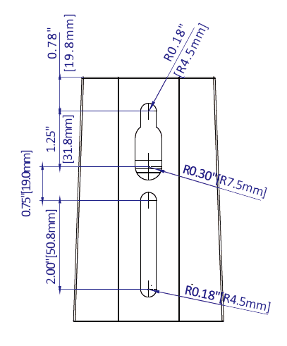 Direct Mount to Square or Round Pole for STX Street Lights