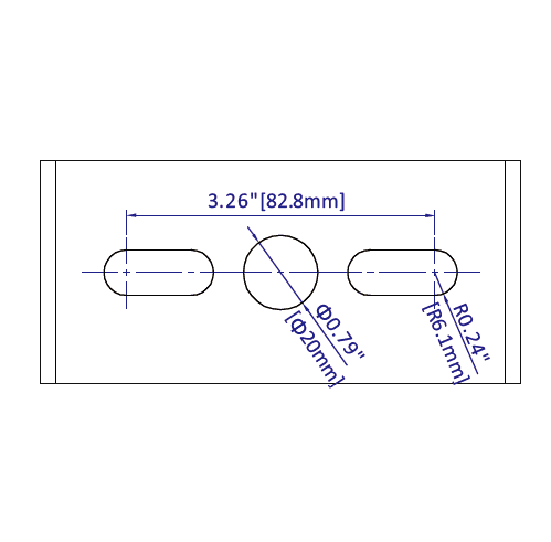 Trunion Mount  for STX Street Lights