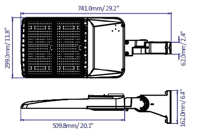 Court Lights 240/260/280/310W up to 46500Lm 3CCT 3000K 4000K 5000K