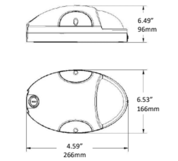  LED Emergency Wall Pack with Photocell & 90-Min Backup - 15W 