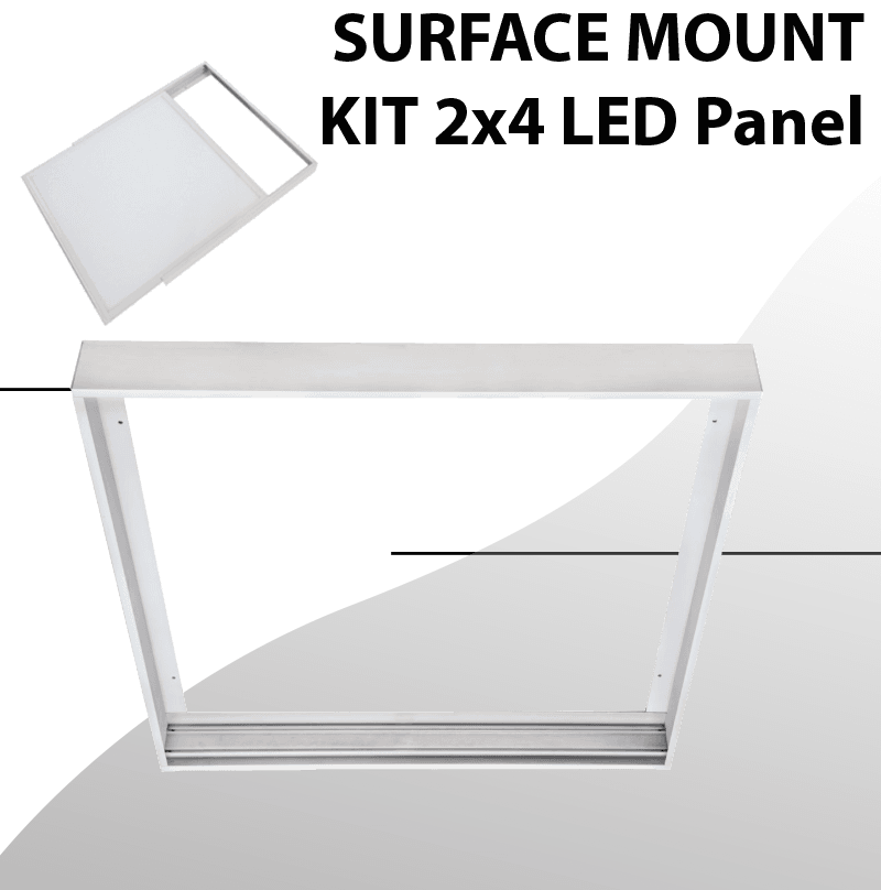 Surface Mount Aluminum Kit for Panel 2x4