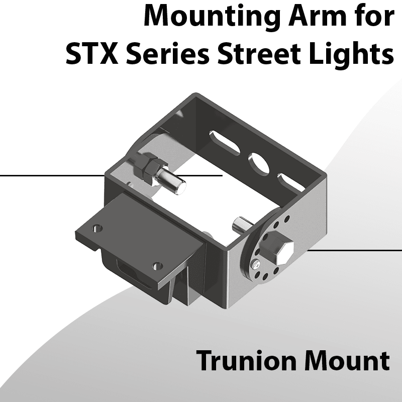 Trunion Mount for STX Street Lights