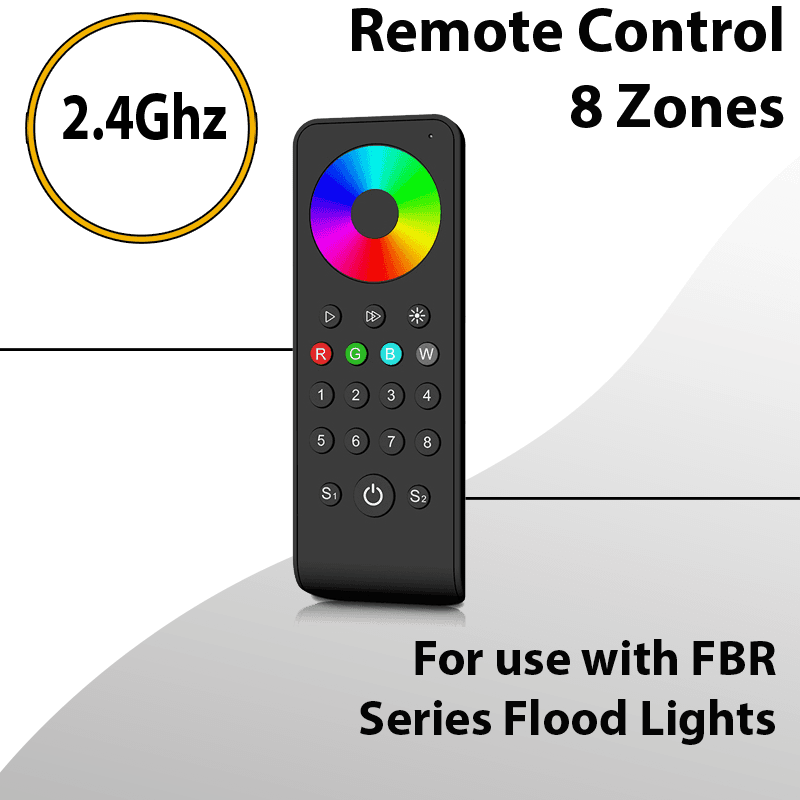 Remote Control 8 Zones for RGBW FBR Series Flood Lights