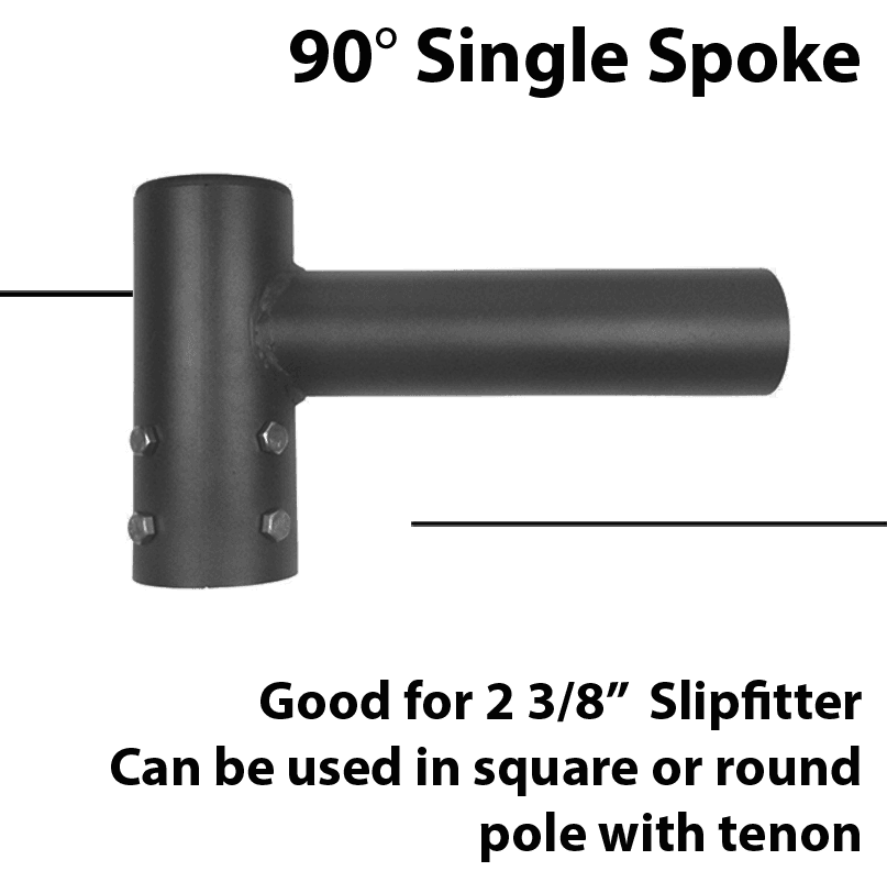 Single Spoke Bracket 90*
