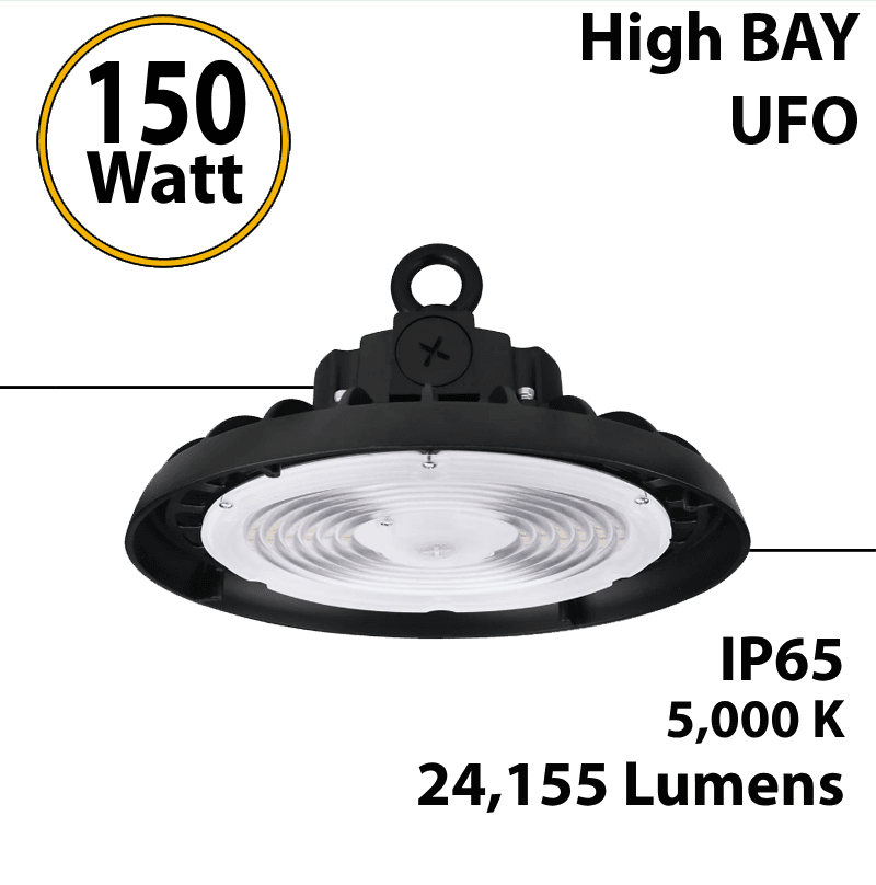 UFO High Bay Light Optional Plug-Play Occupancy Sensor 150W